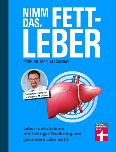 Buchcover und Innenansicht für das Buch: Nimm das, Fettleber