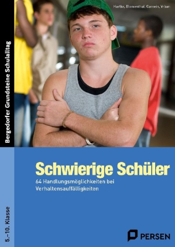 Buchcover und Innenansicht für das Buch: Schwierige Schüler - Sekundarstufe