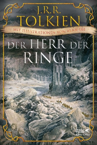 Buchcover und Innenansicht für das Buch: The Lord of the Rings