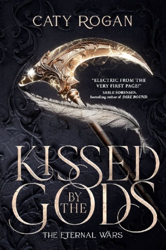 Buchcover und Innenansicht für das Buch: Kissed by the Gods