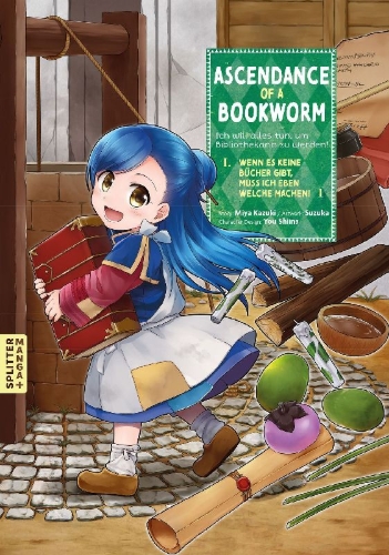 Buchcover und Innenansicht für das Buch: Ascendance of a Bookworm 01