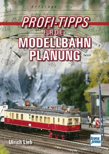 Buchcover und Innenansicht für das Buch: Profi-Tipps für die Modellbahn-Planung