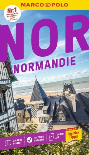Buchcover und Innenansicht für das Buch: MARCO POLO Reiseführer Normandie