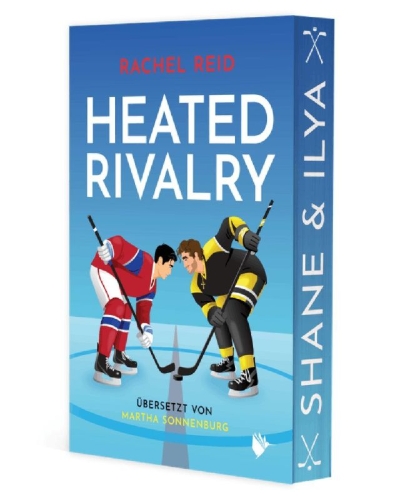 Buchcover und Innenansicht für das Buch: Heated Rivalry