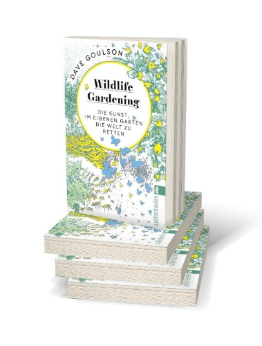 Buchcover und Innenansicht für das Buch: The Garden Jungle or Gardening to Save the World