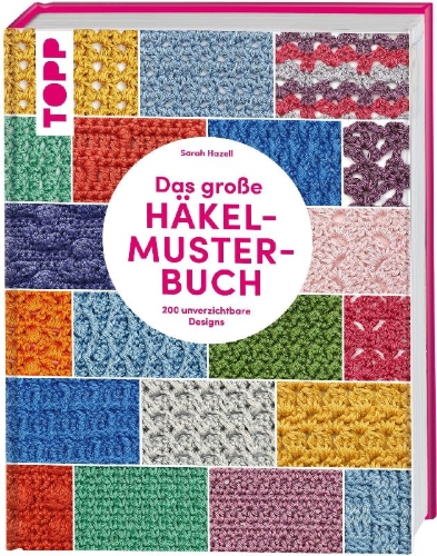 Buchcover und Innenansicht für das Buch: Crochet stitch dictionary