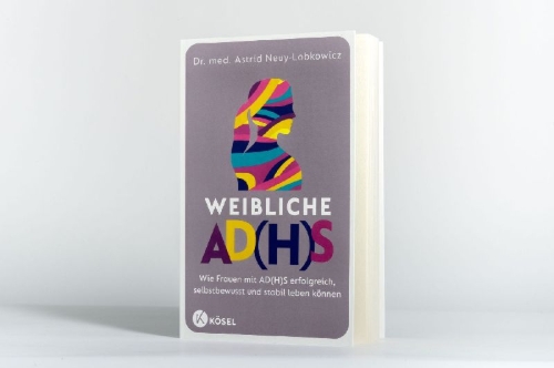 Buchcover und Innenansicht für das Buch: Weibliche AD(H)S