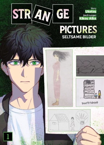 Buchcover und Innenansicht für das Buch: Strange Pictures - Seltsame Bilder 01