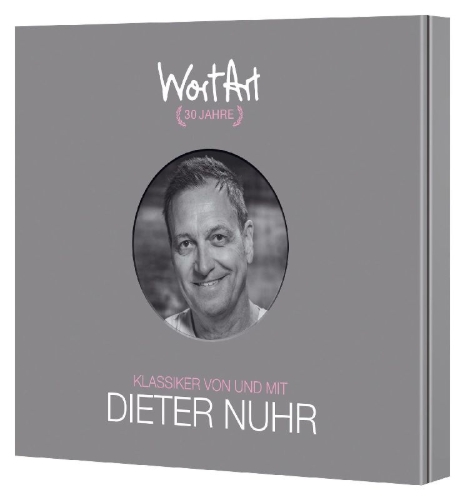 Buchcover und Innenansicht für das Buch: 30 Jahre WortArt - Klassiker von und mit Dieter Nuhr