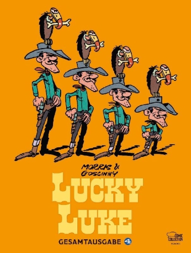 Buchcover und Innenansicht für das Buch: Lucky Luke - Nouvelle Intégrale