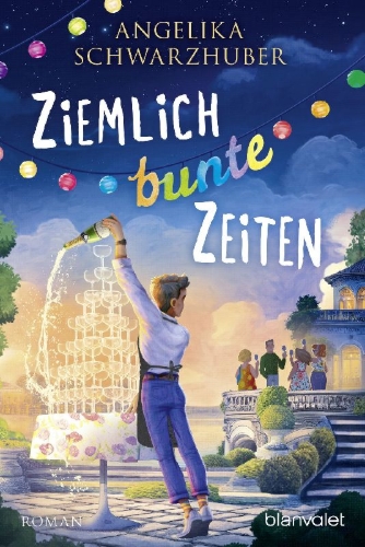 Buchcover und Innenansicht für das Buch: Ziemlich bunte Zeiten