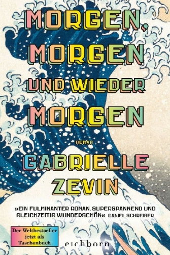 Buchcover und Innenansicht für das Buch: Tomorrow, and tomorrow, and tomorrow