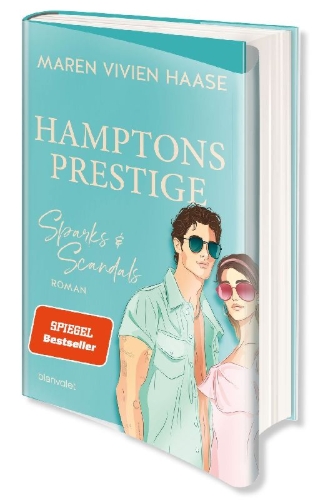 Buchcover und Innenansicht für das Buch: Hamptons Prestige - Sparks & Scandals