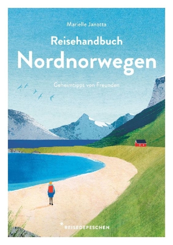 Buchcover und Innenansicht für das Buch: Reisehandbuch Nordnorwegen