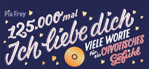 Buchcover und Innenansicht für das Buch: 125.000 Mal Ich liebe Dich