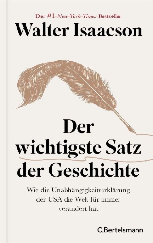Buchcover und Innenansicht für das Buch: Der wichtigste Satz der Geschichte