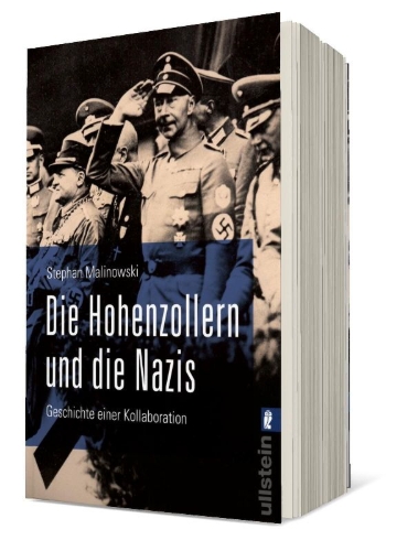 Buchcover und Innenansicht für das Buch: Die Hohenzollern und die Nazis