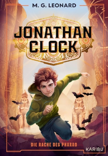 Buchcover und Innenansicht für das Buch: Jonathan Clock (Band 1) - Die Rache des Pharao