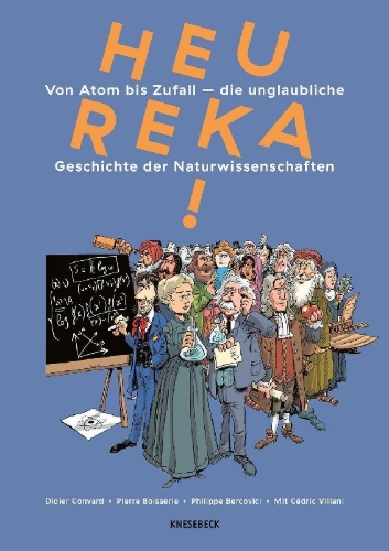 Buchcover und Innenansicht für das Buch: L'incroyable histoire des sciences
