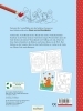 Buchcover und Innenansicht für das Buch: Etwas von den Wurzelkindern: Jahreszeiten-Malbuch