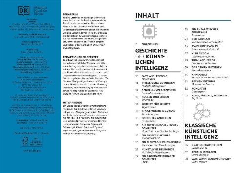 Buchcover und Innenansicht für das Buch: SIMPLY. Künstliche Intelligenz