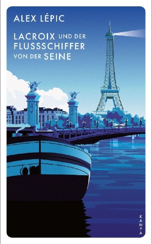 Buchcover und Innenansicht für das Buch: Lacroix und der Flussschiffer von der Seine