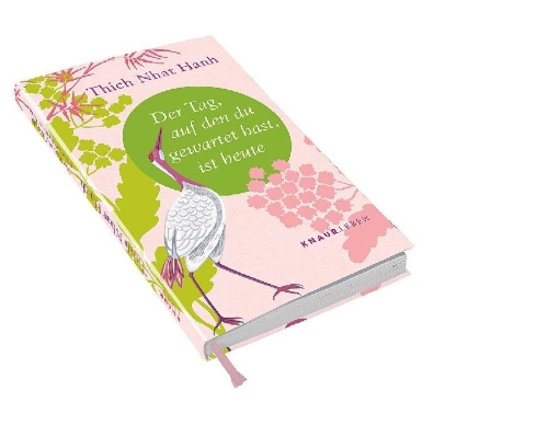 Buchcover und Innenansicht für das Buch: Der Tag, auf den du gewartet hast, ist heute