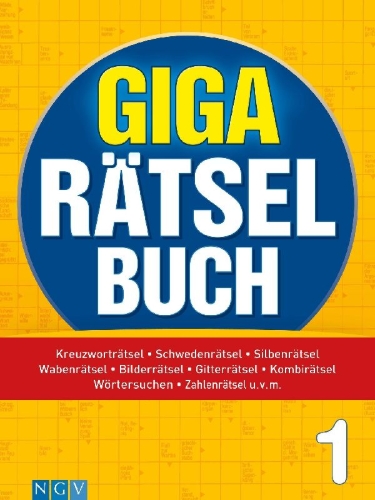 Buchcover und Innenansicht für das Buch: Giga-Rätselbuch 1