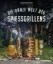 Buchcover und Innenansicht für das Buch: Die ganze Welt des Spießgrillens