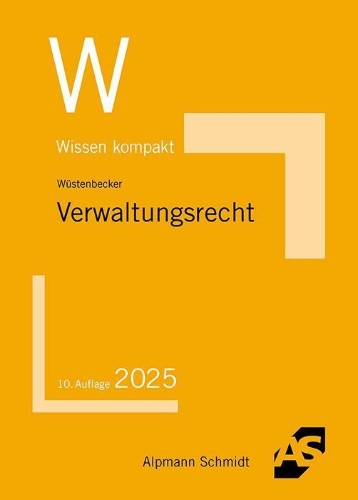 Buchcover und Innenansicht für das Buch: Verwaltungsrecht