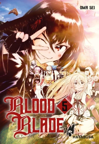 Buchcover und Innenansicht für das Buch: Blood Blade
