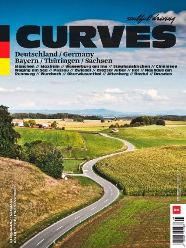 Buchcover und Innenansicht für das Buch: CURVES Deutschlands Südosten / Germany's Southeast