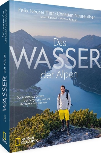 Buchcover und Innenansicht für das Buch: Das Wasser der Alpen
