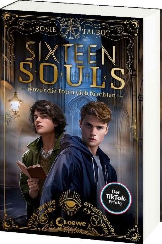 Buchcover und Innenansicht für das Buch: Sixteen Souls