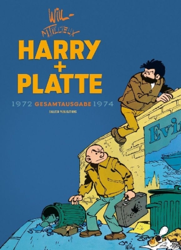 Buchcover und Innenansicht für das Buch: Harry und Platte Gesamtausgabe