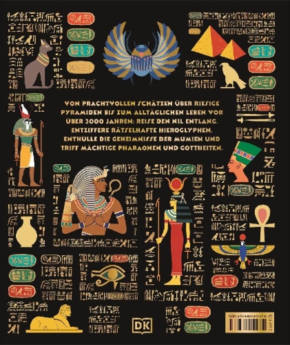 Buchcover und Innenansicht für das Buch: Geheimnisse alter Kulturen. Altes Ägypten