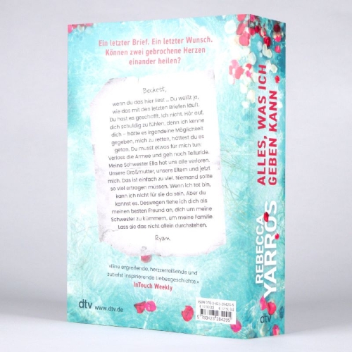 Buchcover und Innenansicht für das Buch: The Last Letter