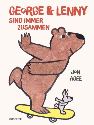 Buchcover und Innenansicht für das Buch: George & Lenny Are Always Together