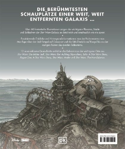 Buchcover und Innenansicht für das Buch: Star Wars Complete Locations