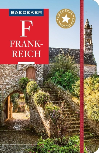 Buchcover und Innenansicht für das Buch: Baedeker Reiseführer Frankreich