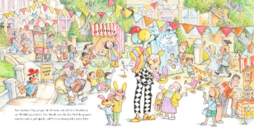 Buchcover und Innenansicht für das Buch: Paddington and the Easter Egg Hunt