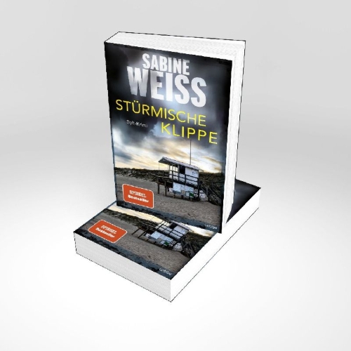 Buchcover und Innenansicht für das Buch: Stürmische Klippe