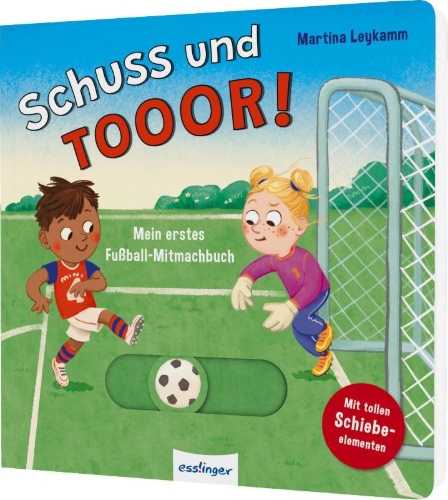 Buchcover und Innenansicht für das Buch: Schuss und TOR!