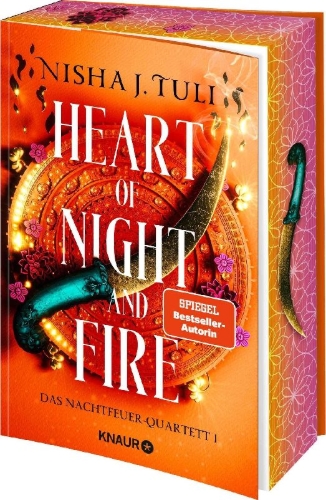 Buchcover und Innenansicht für das Buch: Heart of Night and Fire