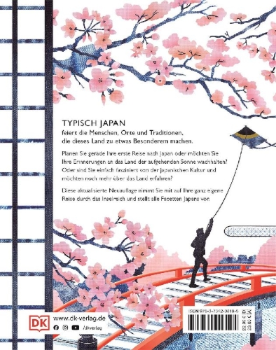 Buchcover und Innenansicht für das Buch: Typisch Japan