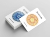 Buchcover und Innenansicht für das Buch: Chakra-Weisheitskarten