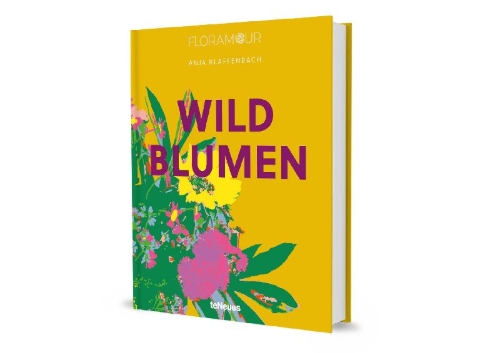 Buchcover und Innenansicht für das Buch: Floramour: Wildblumen