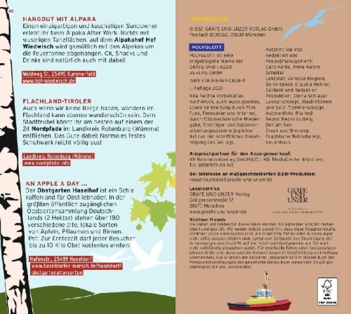 Buchcover und Innenansicht für das Buch: Das gibt's nur hier Hamburg