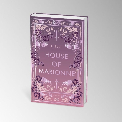 Buchcover und Innenansicht für das Buch: HOUSE OF MARIONNE