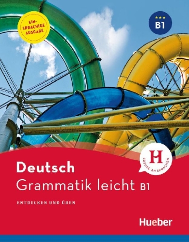 Buchcover und Innenansicht für das Buch: Grammatik leicht B1